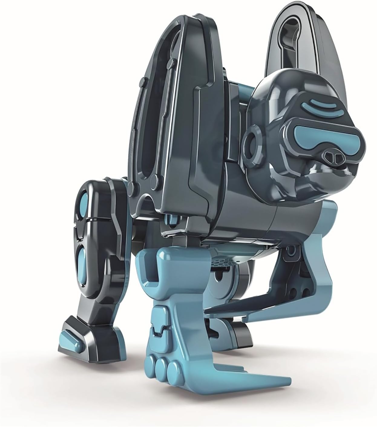 Clementoni Wetenschap en spel Robotics - Gorilla Power, bouwrobot, kinderen vanaf 8 jaar, logische en technologische vaardigheden, elektromotor, realistische geluiden, STEM en robotica, Italiaanse