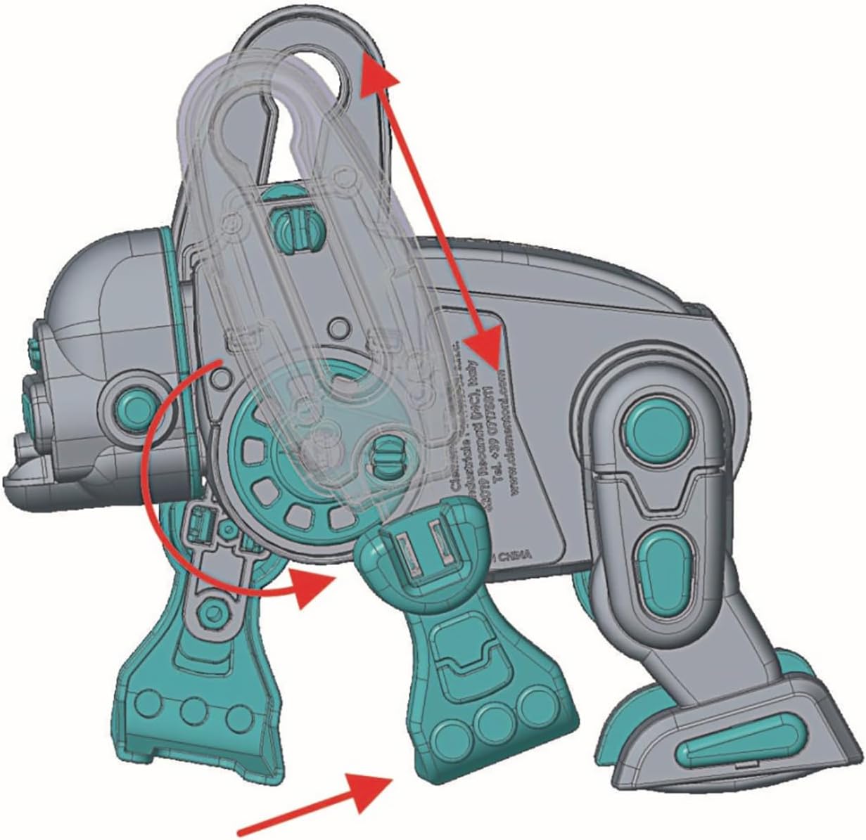 Clementoni Wetenschap en spel Robotics - Gorilla Power, bouwrobot, kinderen vanaf 8 jaar, logische en technologische vaardigheden, elektromotor, realistische geluiden, STEM en robotica, Italiaanse