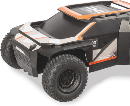 MONDO Dacia Sandrider Parijs Dakar model schaal 1:14 incl. oplaadbare batterijen, speelgoedauto voor kinderen 63834