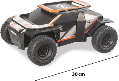 MONDO Dacia Sandrider Parijs Dakar model schaal 1:14 incl. oplaadbare batterijen, speelgoedauto voor kinderen 63834