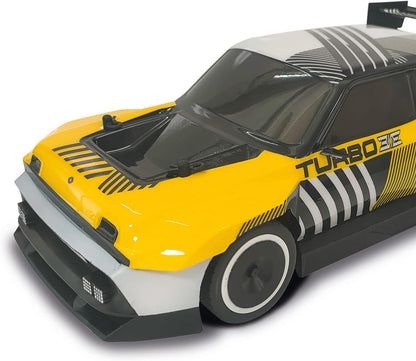 MONDO Motors Renault 5 Turbo 3E model, schaal 1:14, snelheid tot 10 km/u, inclusief oplaadbare batterijen, kinderspeelgoed auto 63853