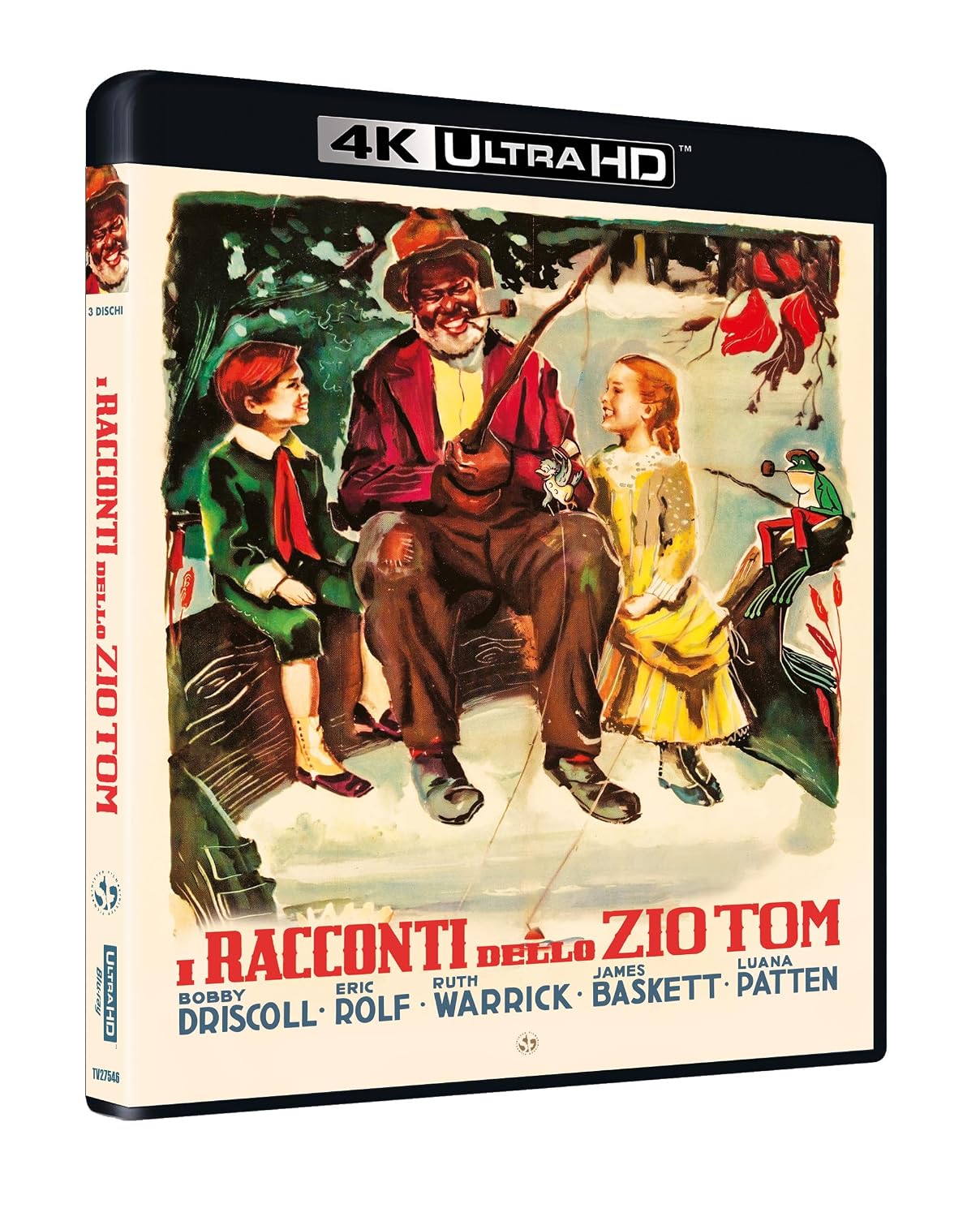 I Racconti Dello Zio Tom 4K UHd + Blu-Ray + Cd - 3 Dischi, Racconti Dello Zio Tom (I) (Collector`S Edition) (4K Ultra Hd + Blu-Ray + Cd)