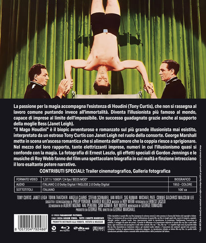Mago Houdini (Il) (Blu-Ray Mod) - (Italian Import), Il Mago Houdini