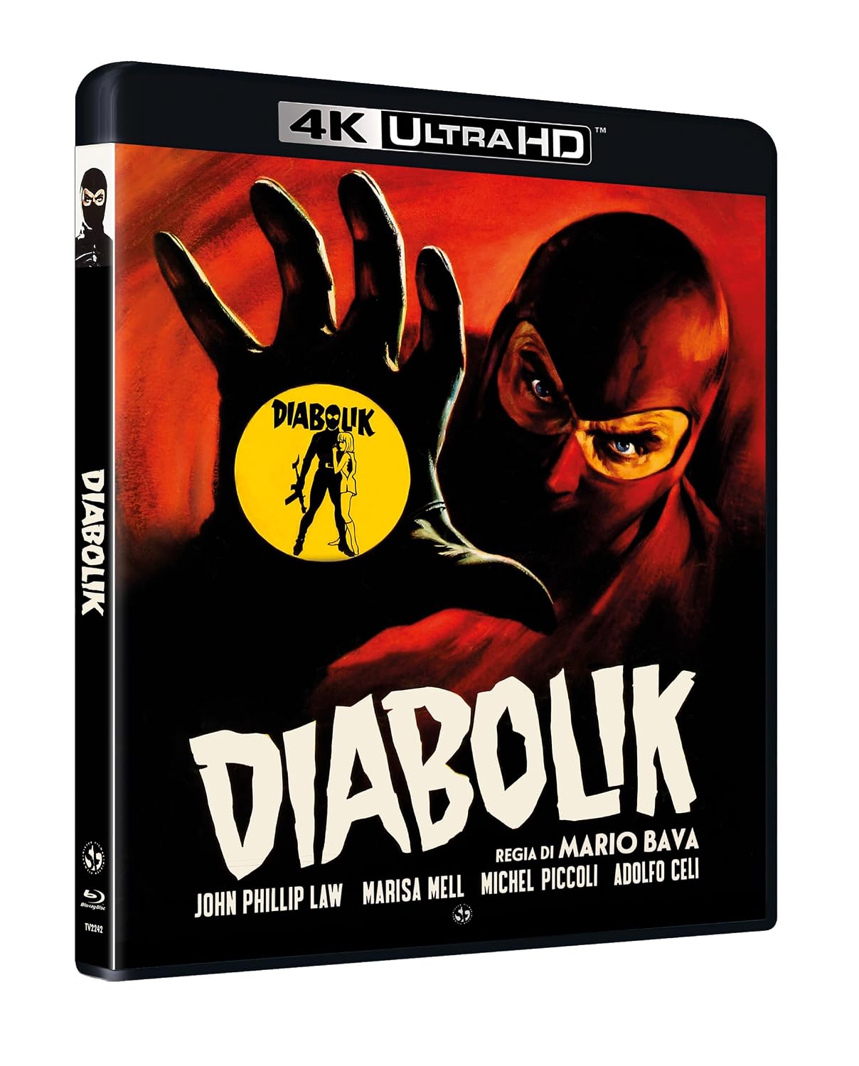 Diabolik 4K UHd + Blu-Ray + Cd - 3 Dischi, Diabolik (Special Edition) (4K Uhd + Blu-Ray + Cd)