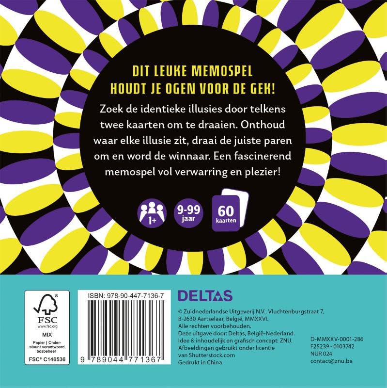 Optische illusies - Memospel