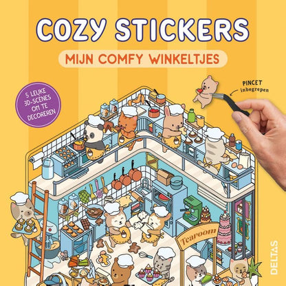 Cozy Stickers - Mijn Comfy Winkeltjes Stickerboek