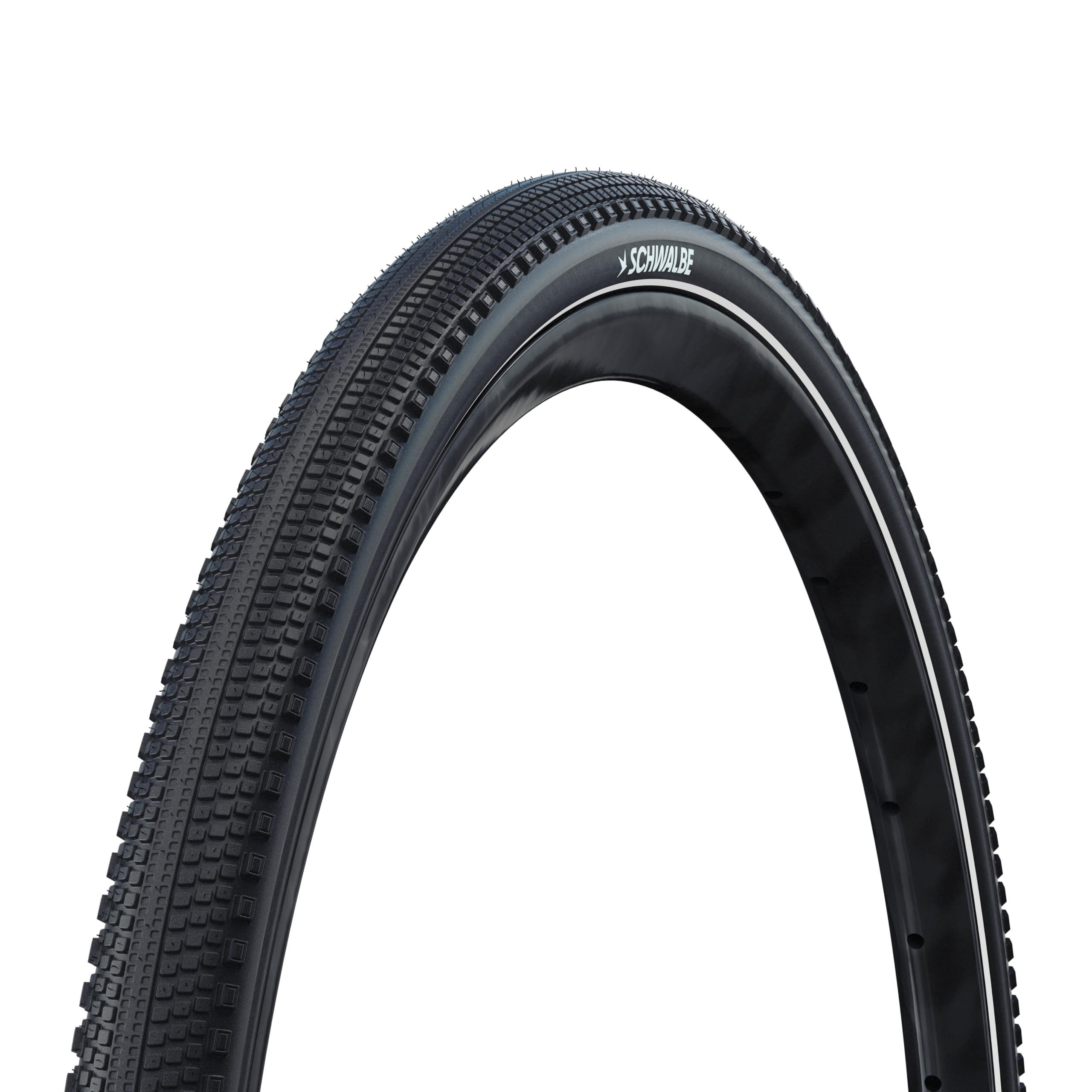 Schwalbe Pneumatico per bicicletta G-ONE Comp Plus – Pneumatico Gravel 28 pollici per bici da gravità urbana – con protezione da foratura, strisce riflettenti & Green Compound