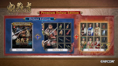 Onimusha Way of the Sword Premium Deluxe Steelbook (Xbox Series X) Xbox Series X Premium Deluxe Edition