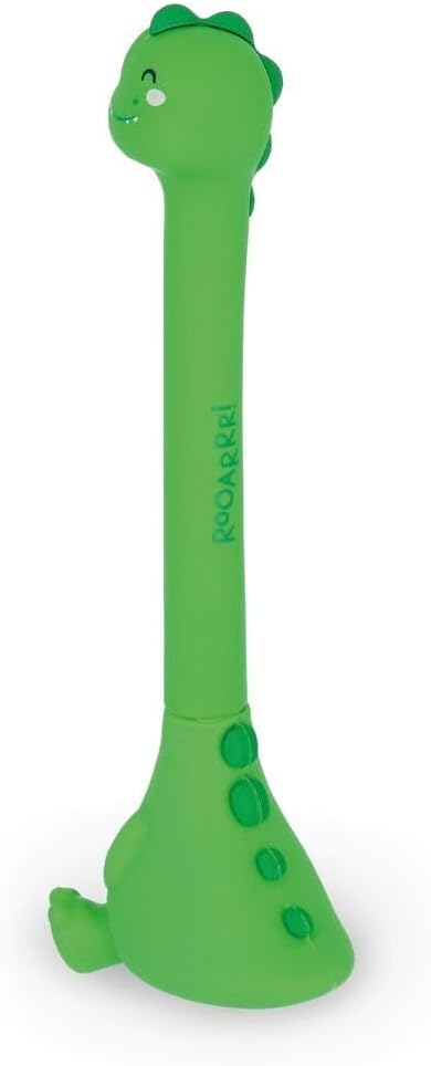 Legami - Dino Ballpoint Pen with Base- Stand-Ink Ovation - Black Ink