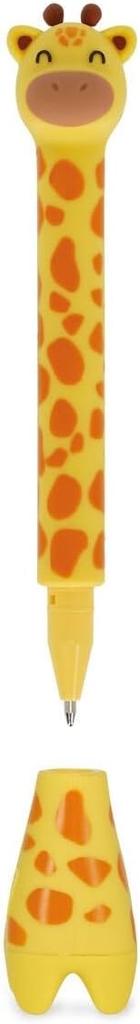 Giraffe Ballpoint Pen with Base - Stand-Ink Ovation - Blue Ink
