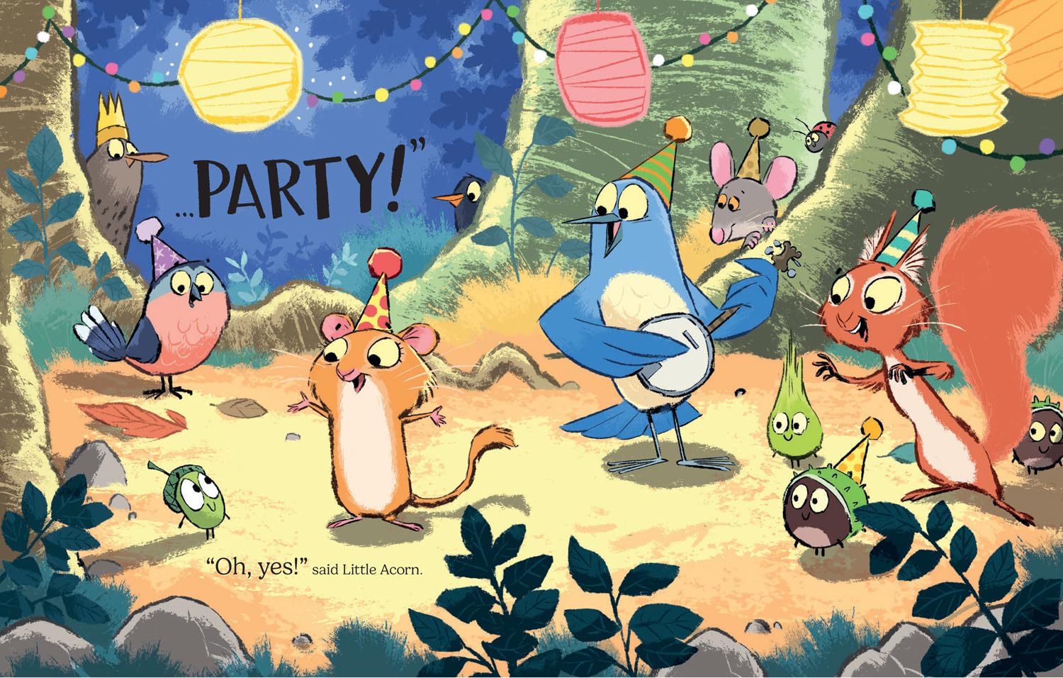 Little Acorn: A funny new picture book for 2026 – perfect autumn reading for toddlers and kids aged 3+