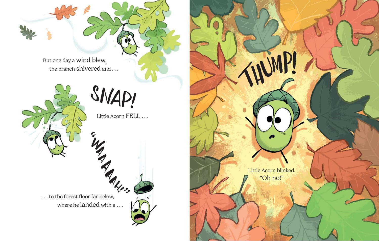 Little Acorn: A funny new picture book for 2026 – perfect autumn reading for toddlers and kids aged 3+