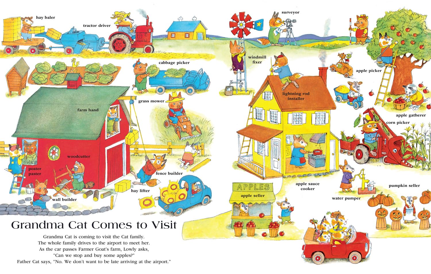 Busiest People Ever: Take a tour around Busytown and find out what people do all day in this illustrated children’s book classic