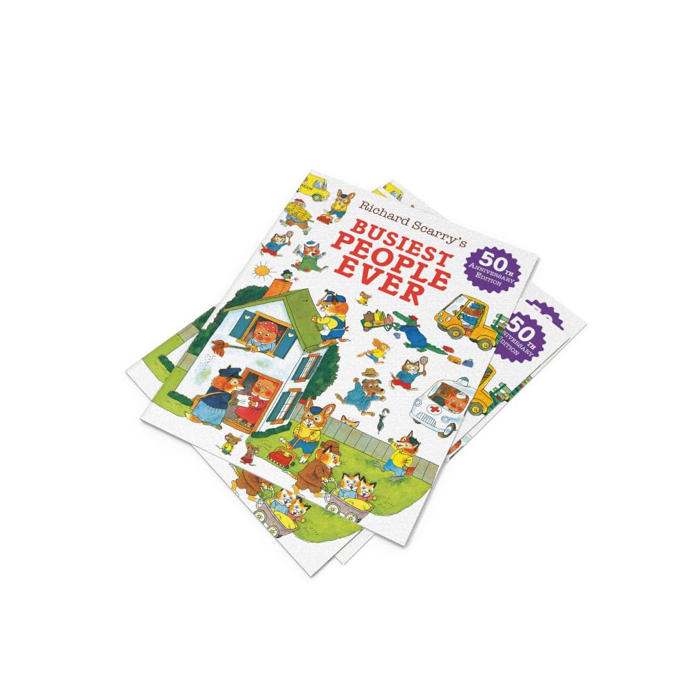 Busiest People Ever: Take a tour around Busytown and find out what people do all day in this illustrated children’s book classic