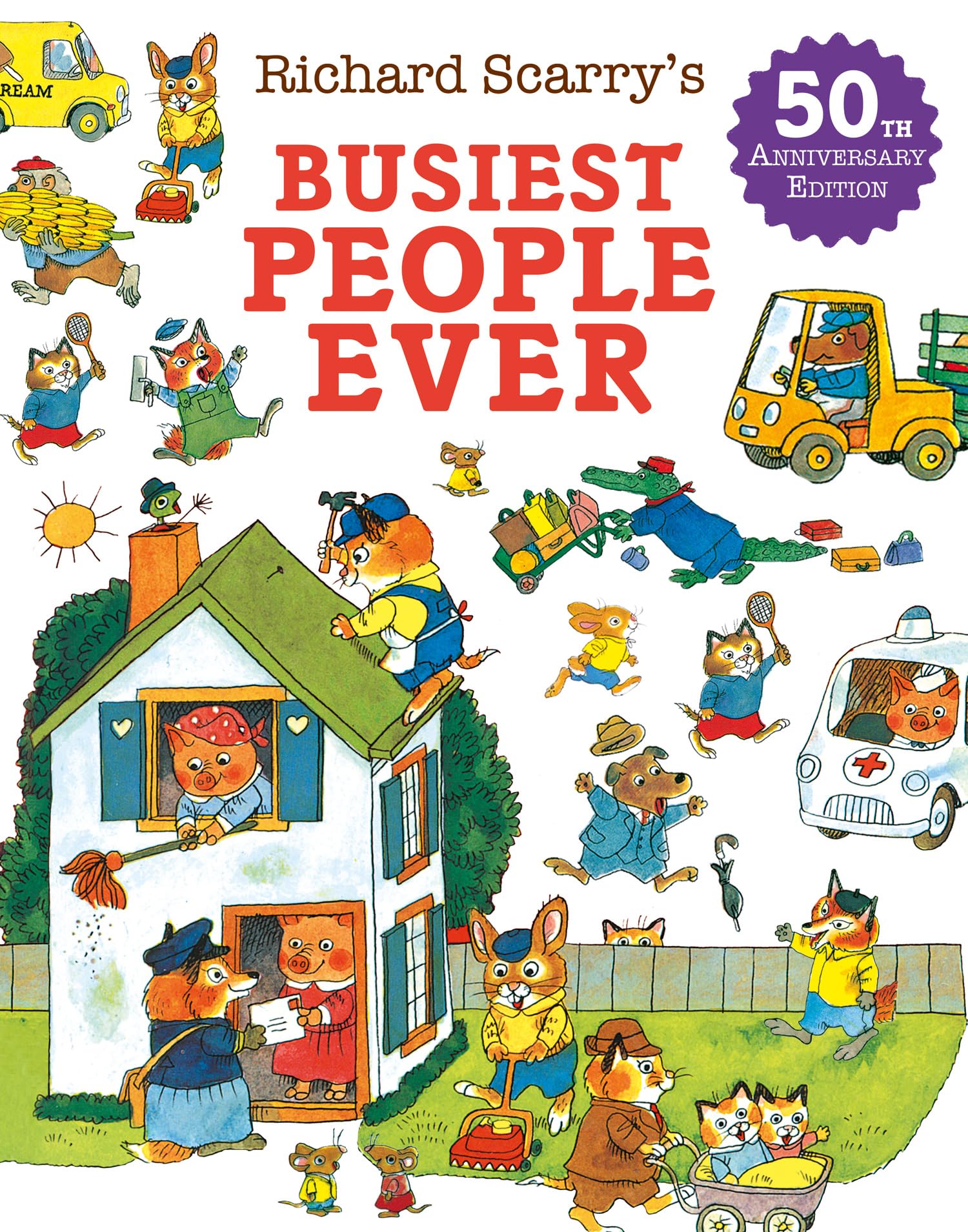 Busiest People Ever: Take a tour around Busytown and find out what people do all day in this illustrated children’s book classic