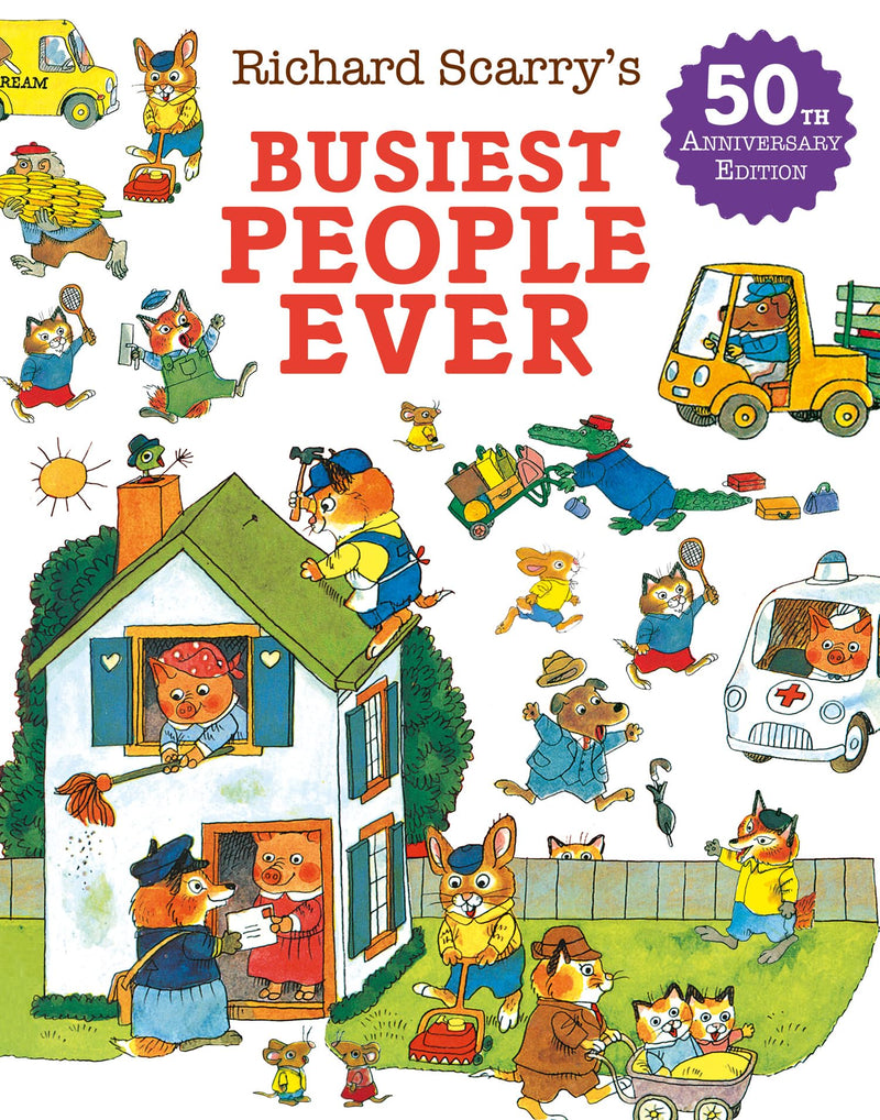 Busiest People Ever: Take a tour around Busytown and find out what people do all day in this illustrated children’s book classic
