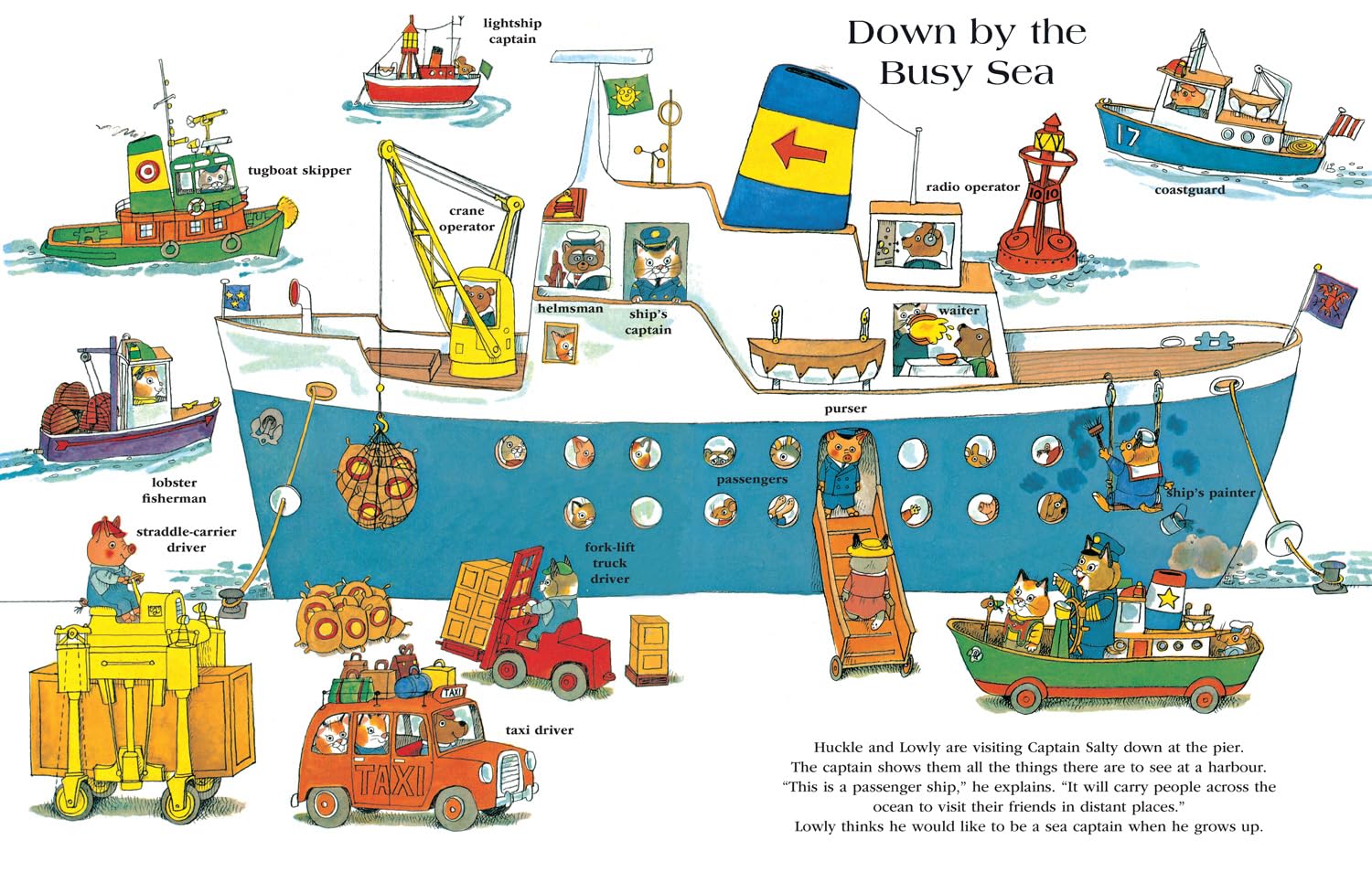 Busiest People Ever: Take a tour around Busytown and find out what people do all day in this illustrated children’s book classic