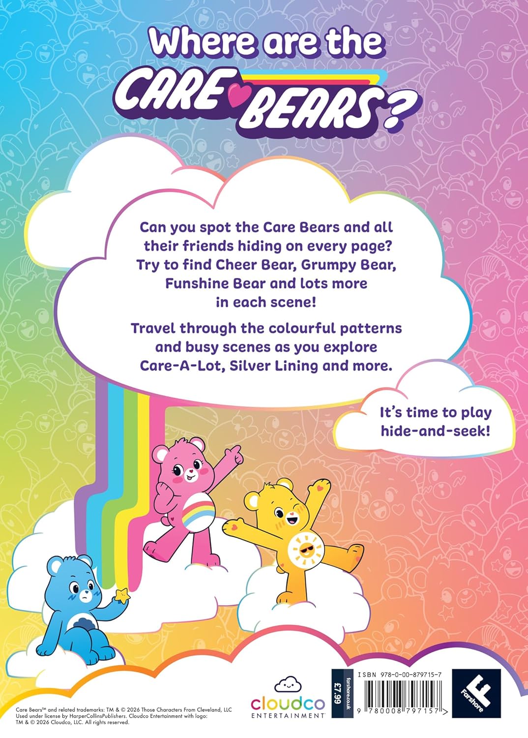 Care Bears: Where are the Care Bears? A Search & Find Book: New for 2026! Unlock the Magic and spot the Care Bears in every colourful scene – perfect for children aged 5, 6, 7, 8, 9 and up!