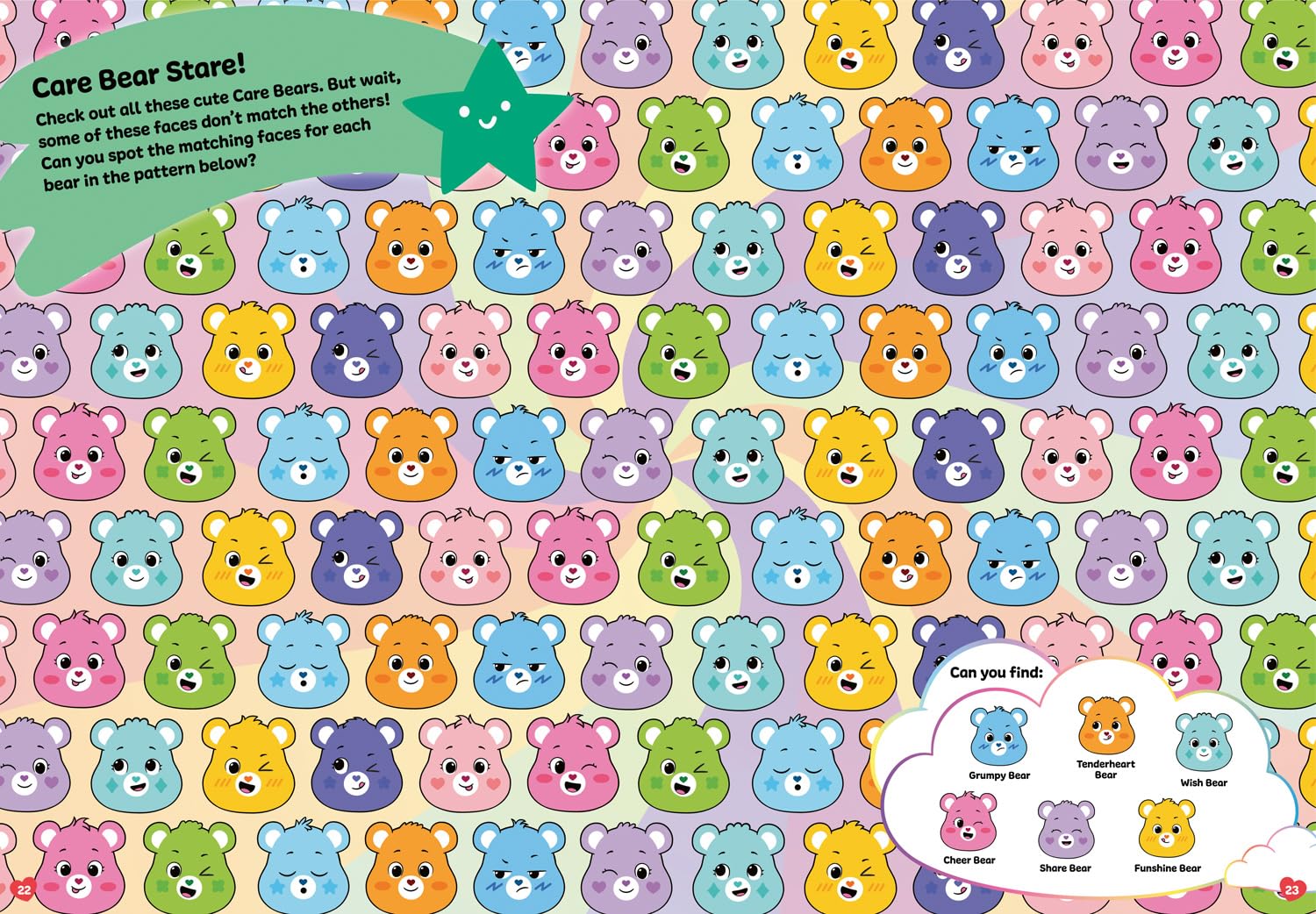 Care Bears: Where are the Care Bears? A Search & Find Book: New for 2026! Unlock the Magic and spot the Care Bears in every colourful scene – perfect for children aged 5, 6, 7, 8, 9 and up!