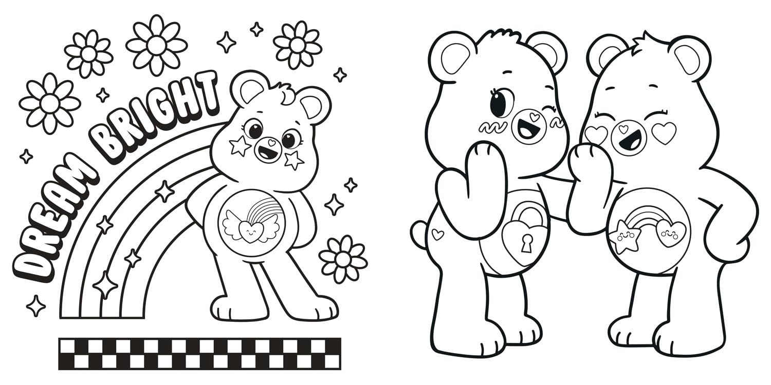 Care Bears Colouring Book: Colours of Caring: New for 2026! Bring the Care Bears to life in each illustrated scene – a great gift for children aged 5, 6, 7, 8, 9 and up and for fans of all ages!