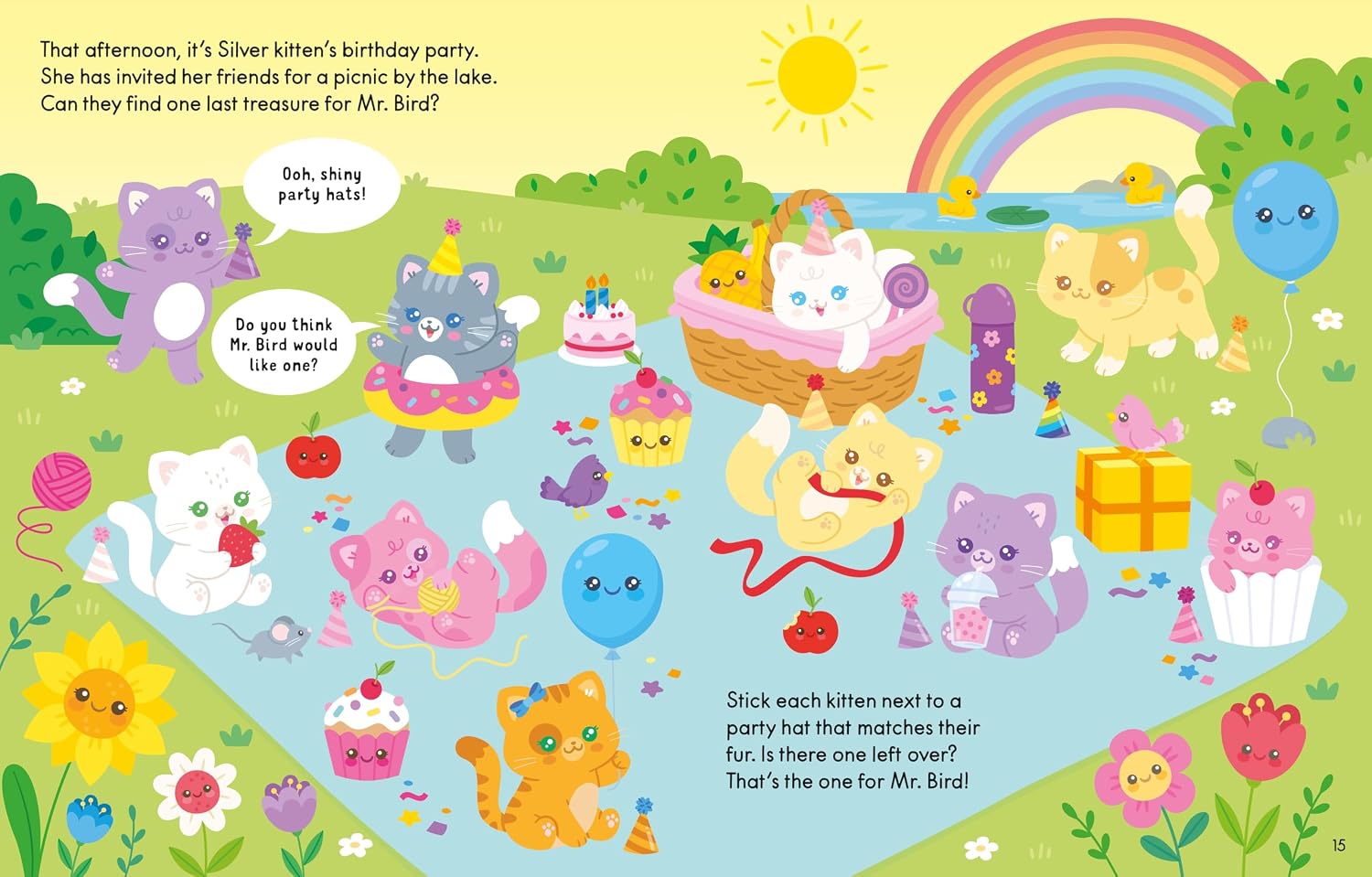 Cute Stickers Kittens (Usborne Cute Stickers