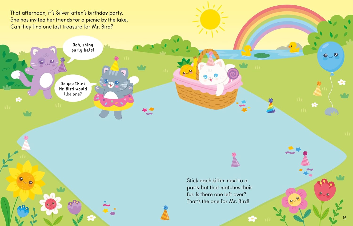 Cute Stickers Kittens (Usborne Cute Stickers