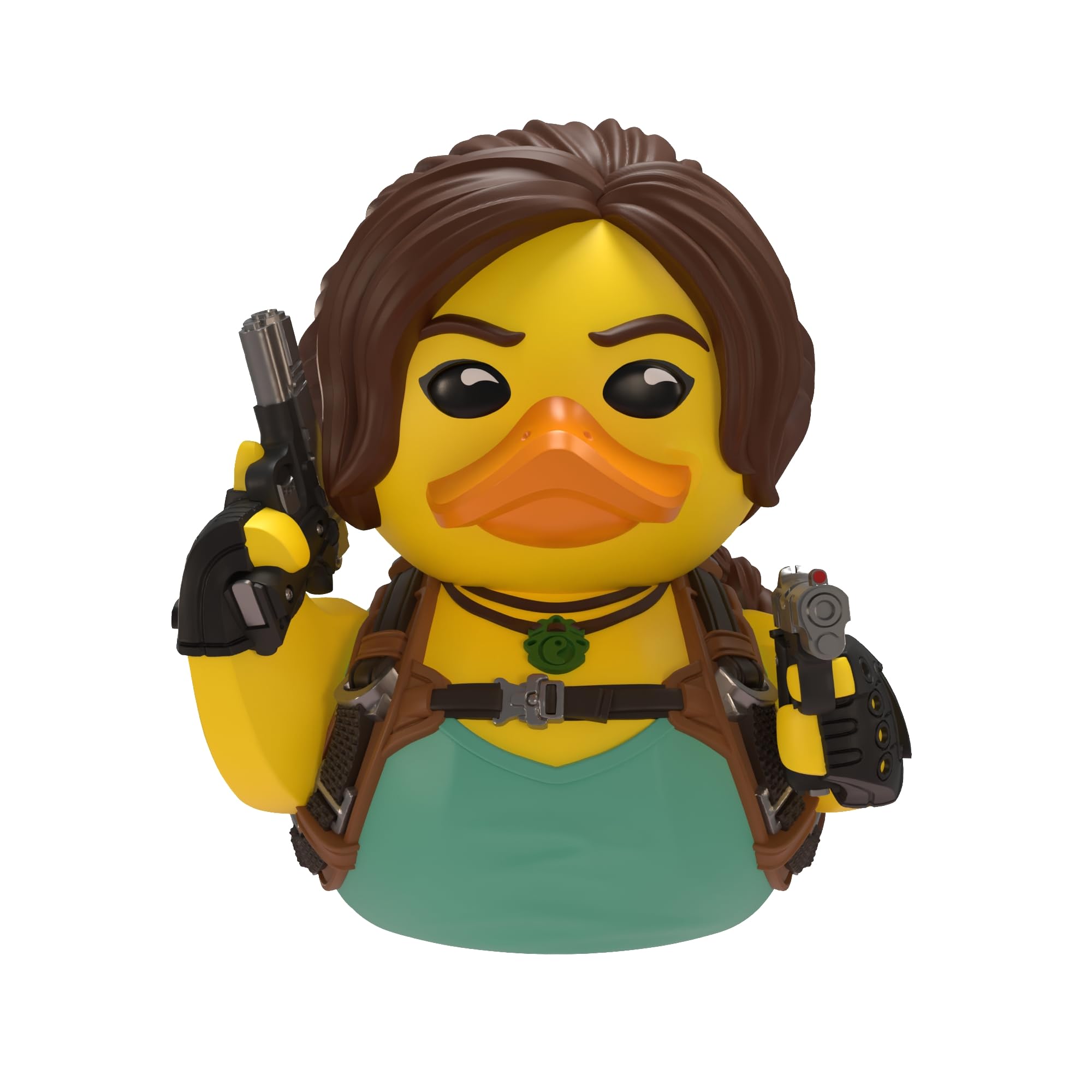 TUBBZ Collectors Edition: Tomb Raider - 30th Anniversary Lara Croft Cosplaying Rubber Duck Vinyl Figure – Official Collectible for Fans of Tomb Raider