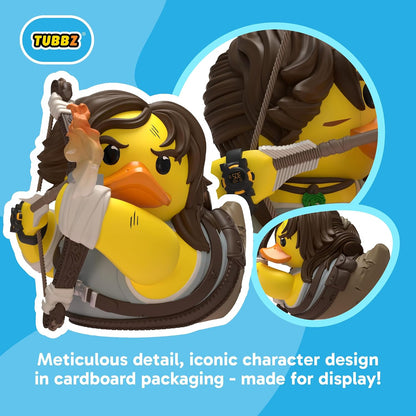 TUBBZ Boxed Edition: Tomb Raider - Lara Croft Survivor Cosplaying Rubber Duck Vinyl Figure – Official Collectible for Fans of Tomb Raider