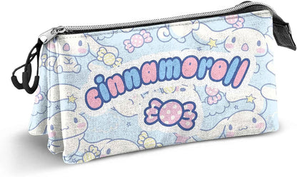 HELLO KITTY Cinnamoroll Candy-Astuccio Triplo, Blu, 23 x 11 cm, Capacità 1 L