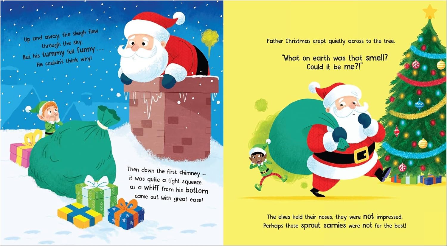 Farter Christmas: Help Santa solve his smelly problem in this brilliantly hilarious picture book for Christmas