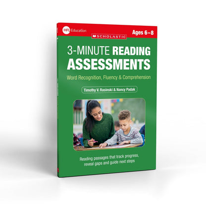 3 Minute Reading Assessments Ages 6-8: Assess student's reading in just 3 minutes ideal classroom resource (3 Minute Assessments
