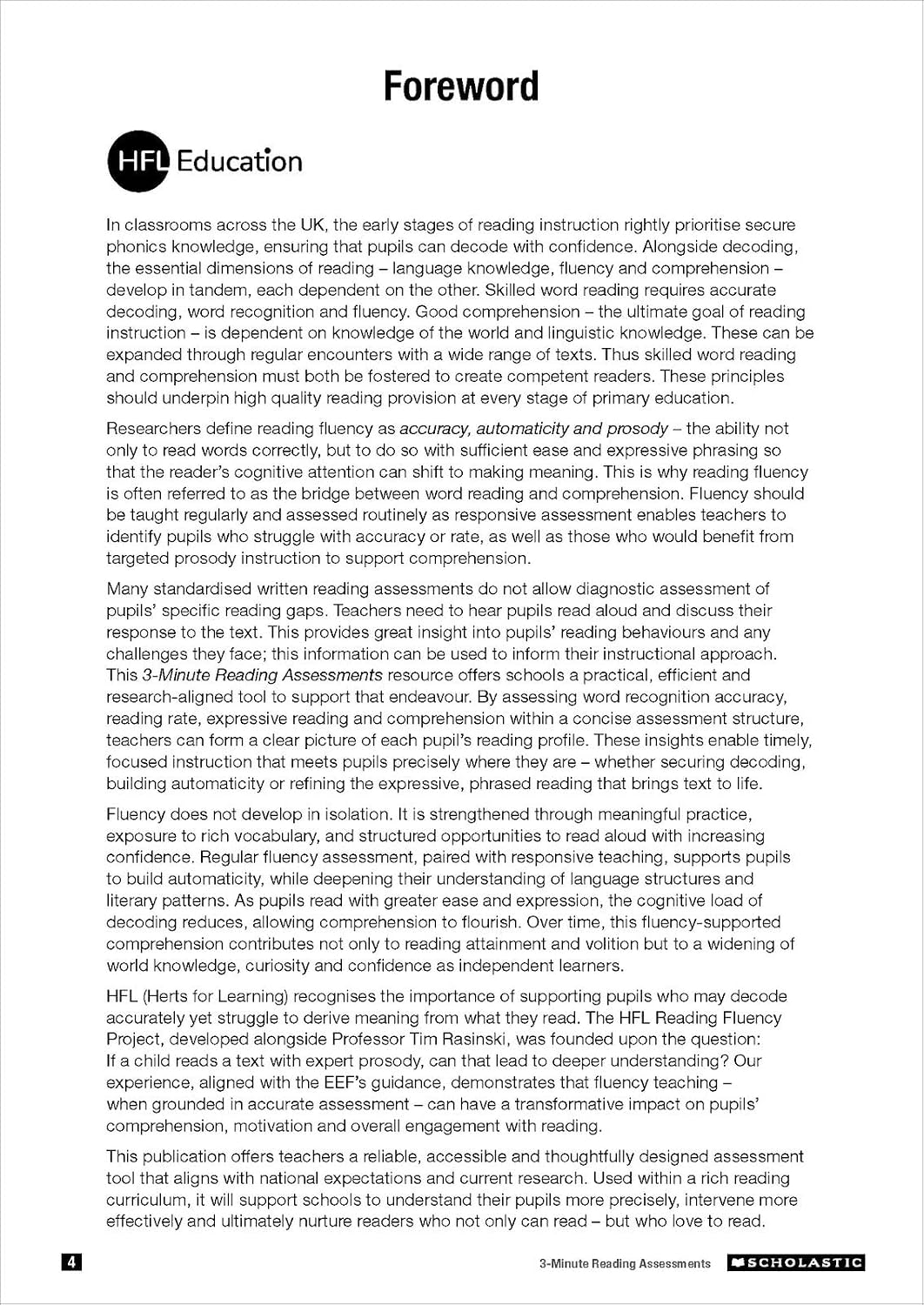 3 Minute Reading Assessments Ages 6-8: Assess student's reading in just 3 minutes ideal classroom resource (3 Minute Assessments