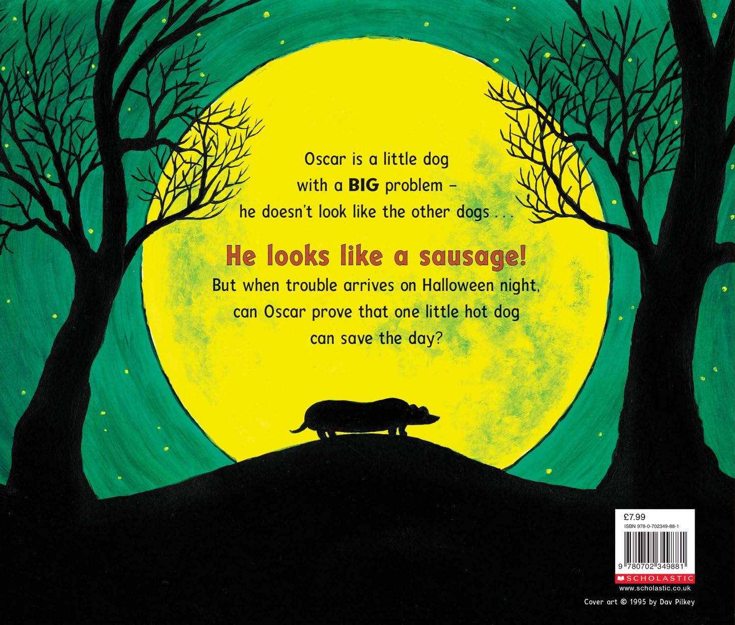 The Hallo-Wiener: A hilarious Halloween picture book from the award-winning creator of Dog Man!