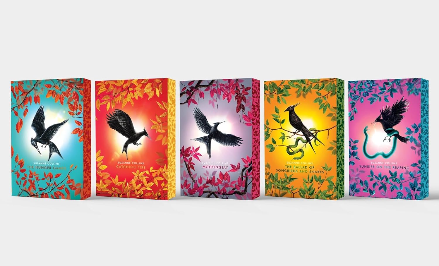 The Deluxe Hunger Games Collection (a stunningly designed - with patterned edge! - 5 book paperback set of the global bestselling series): 5 book paperback boxed set (The Hunger Games
