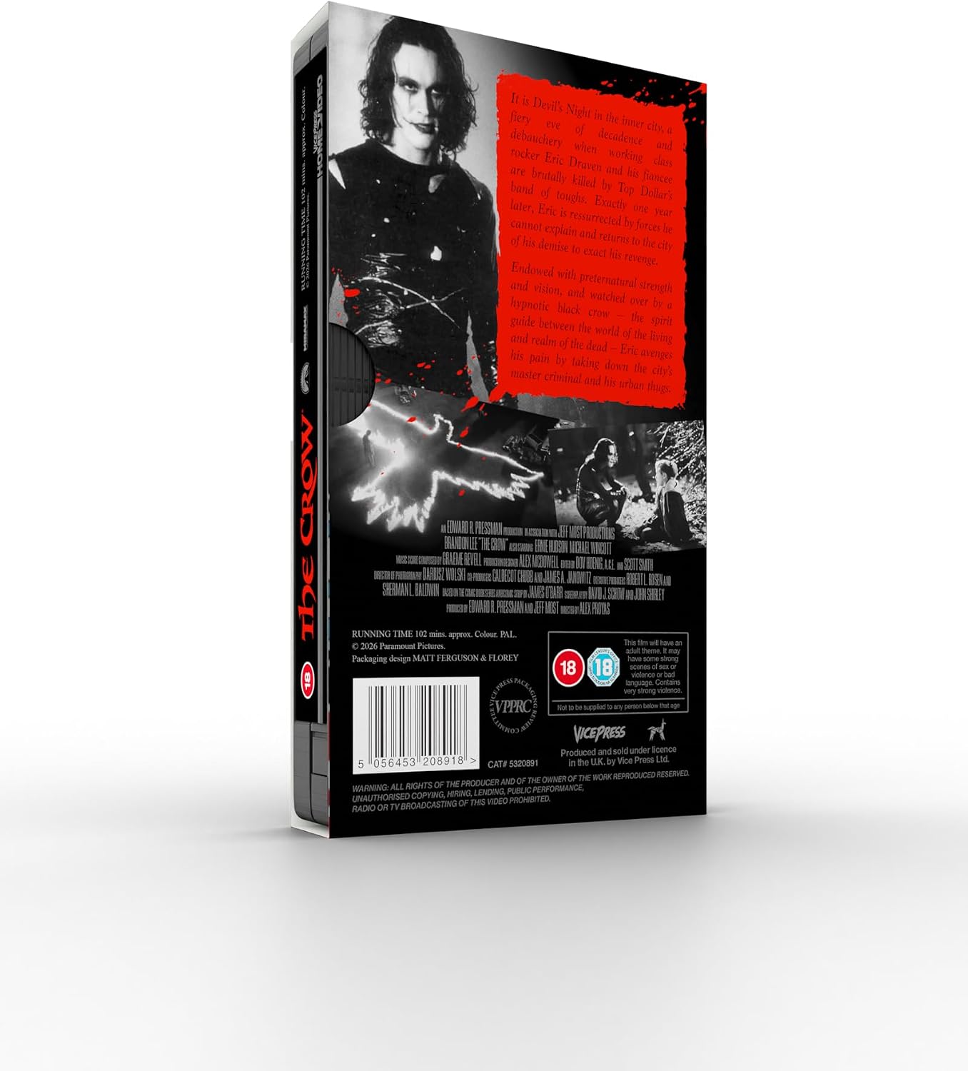 The Crow VHS