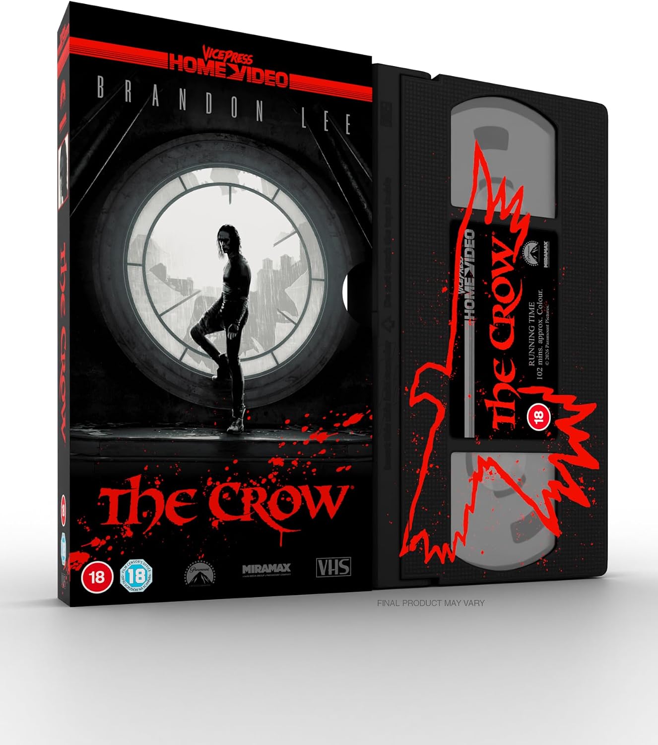 The Crow VHS
