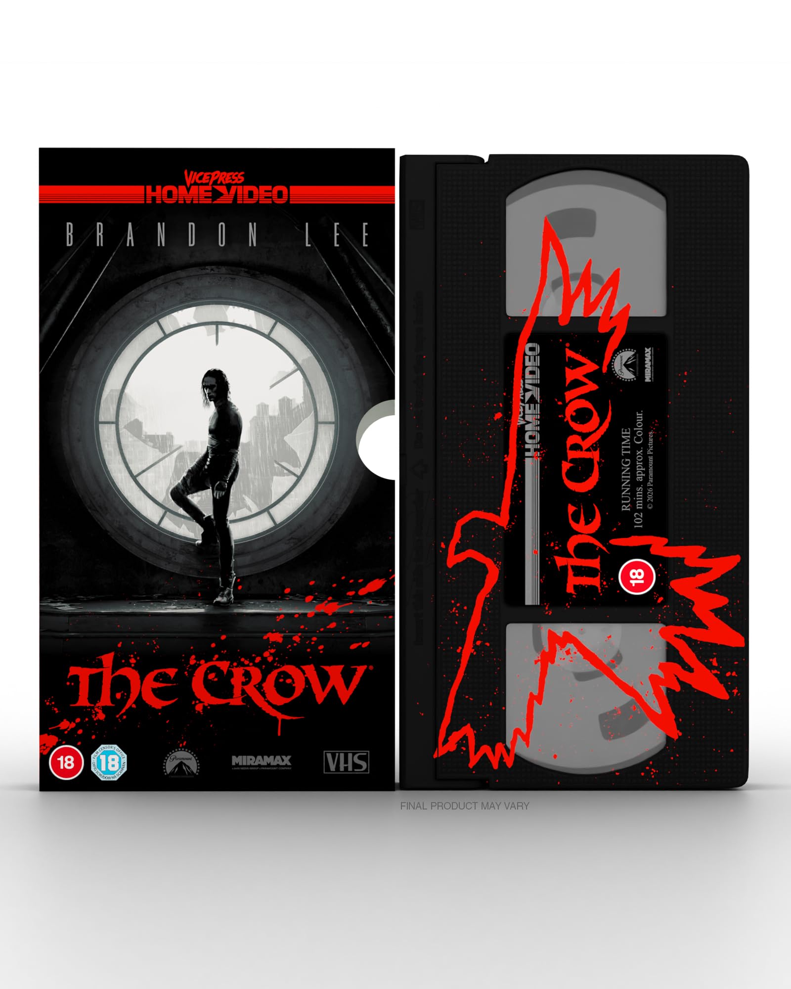 The Crow VHS