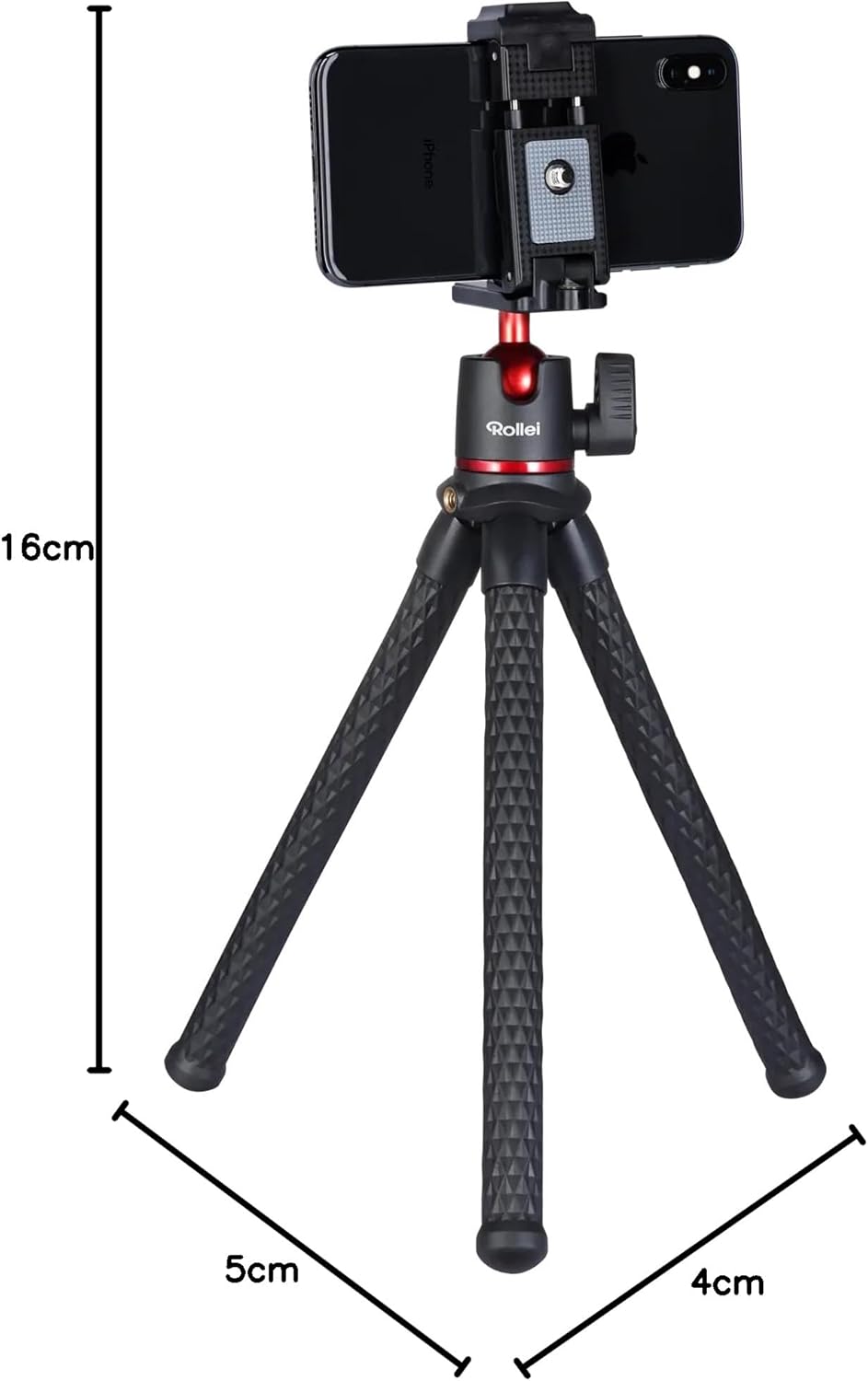 Rollei - Flexible Tripod Monkey Pod 2, Black
