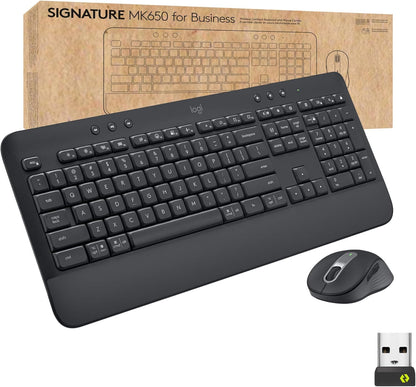 Logitech Signature MK650 Combo for Business Keyboard and Mouse Set