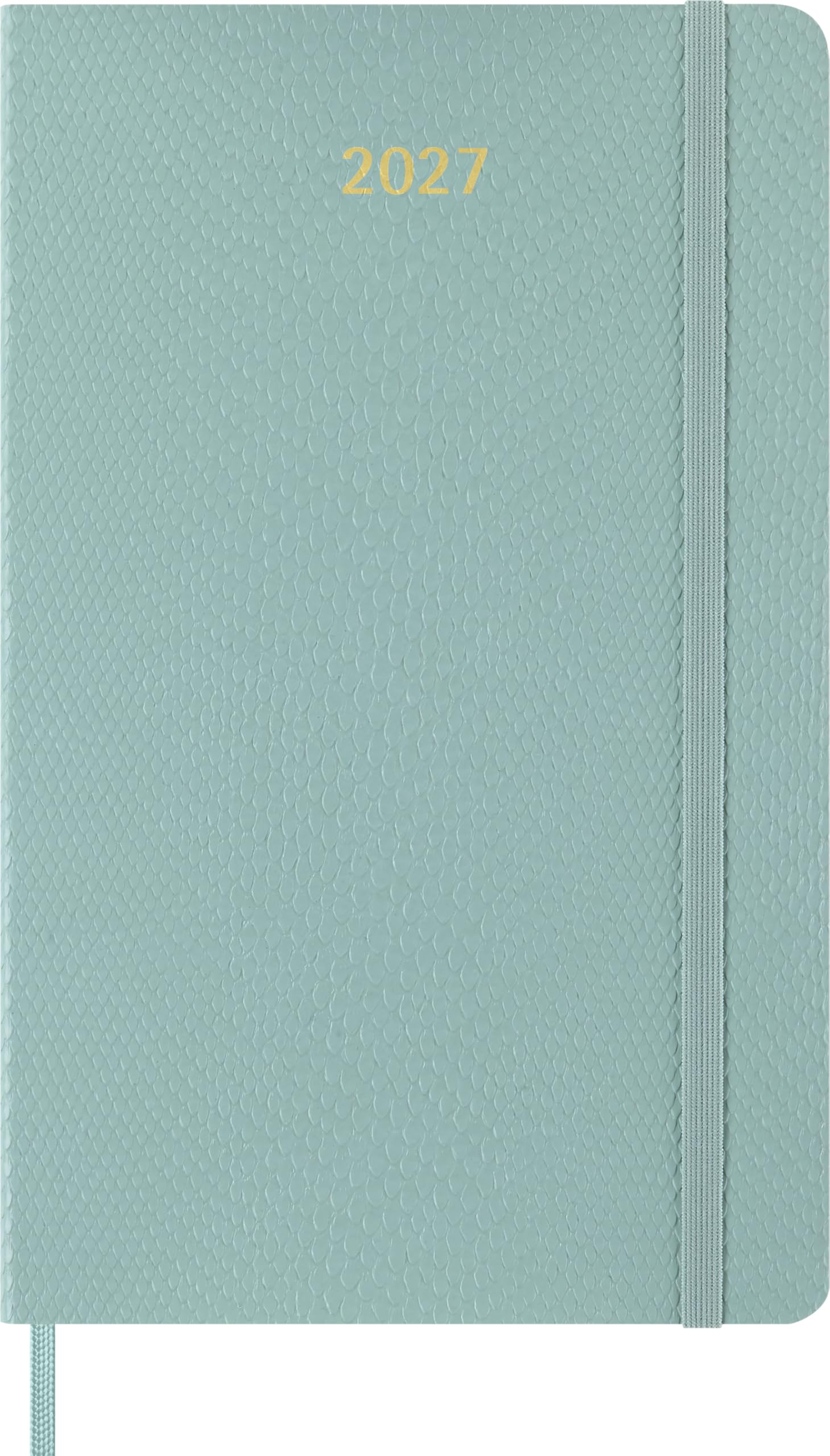 Moleskine Weekly Planner 2027, Vegan Soft Cover Precious and Ethical 12 Month Diary with Space for Notes, and Gift Box, Large 13x21 Cm, Sage Green