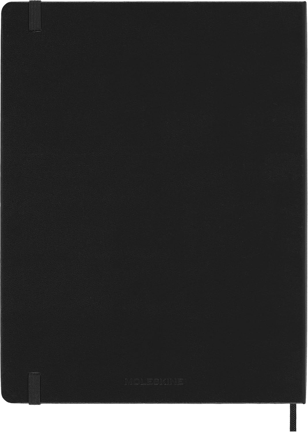 Moleskine Weekly Digital Planner 2027, Hard Cover 12 Month Vertical Smart PRO Planner with Elastic Closure, XL Size 19x25 Cm, Black
