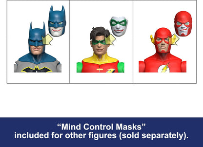 Mattel DC Premier 6.5 Inch Joker Action Figure, Series 1, Super Villain, 22 Articulations & Detailed Design, Chattering Teeth Weapon, JMD97
