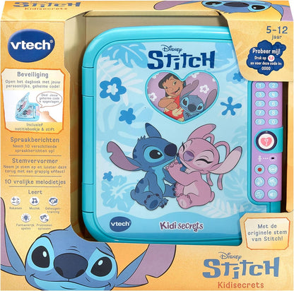 VTech interactief dagboek Stitch Kidisecrets met geheime code en spelletjes