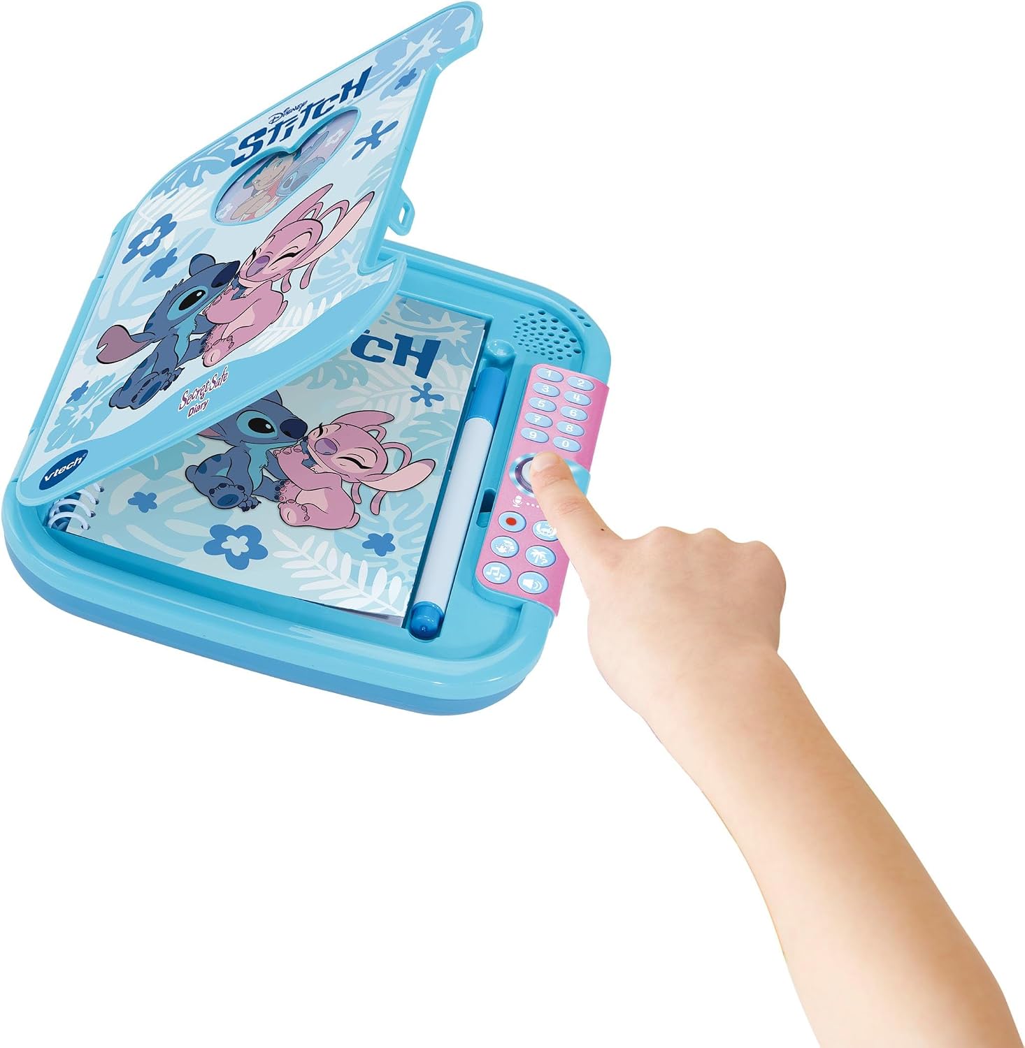 VTech interactief dagboek Stitch Kidisecrets met geheime code en spelletjes
