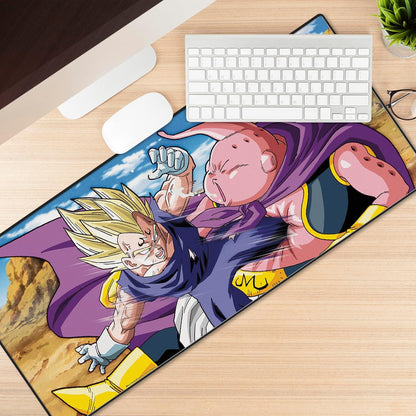 ABYSTYLE Dragon Ball Z Buu vs Majin Vegeta XXL Mouse Mat – Official Product – Large Size – Non-Slip Base