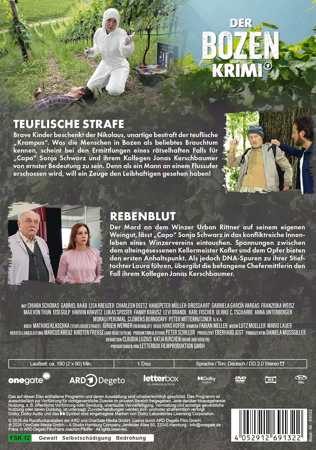 Der Bozen-Krimi: Teuflische Strafe / Rebenblut (Teil 21 & 22