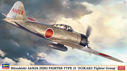 Hasegawa - 1/48 Mitsubishi A6m2b Zero Fighter Type 21