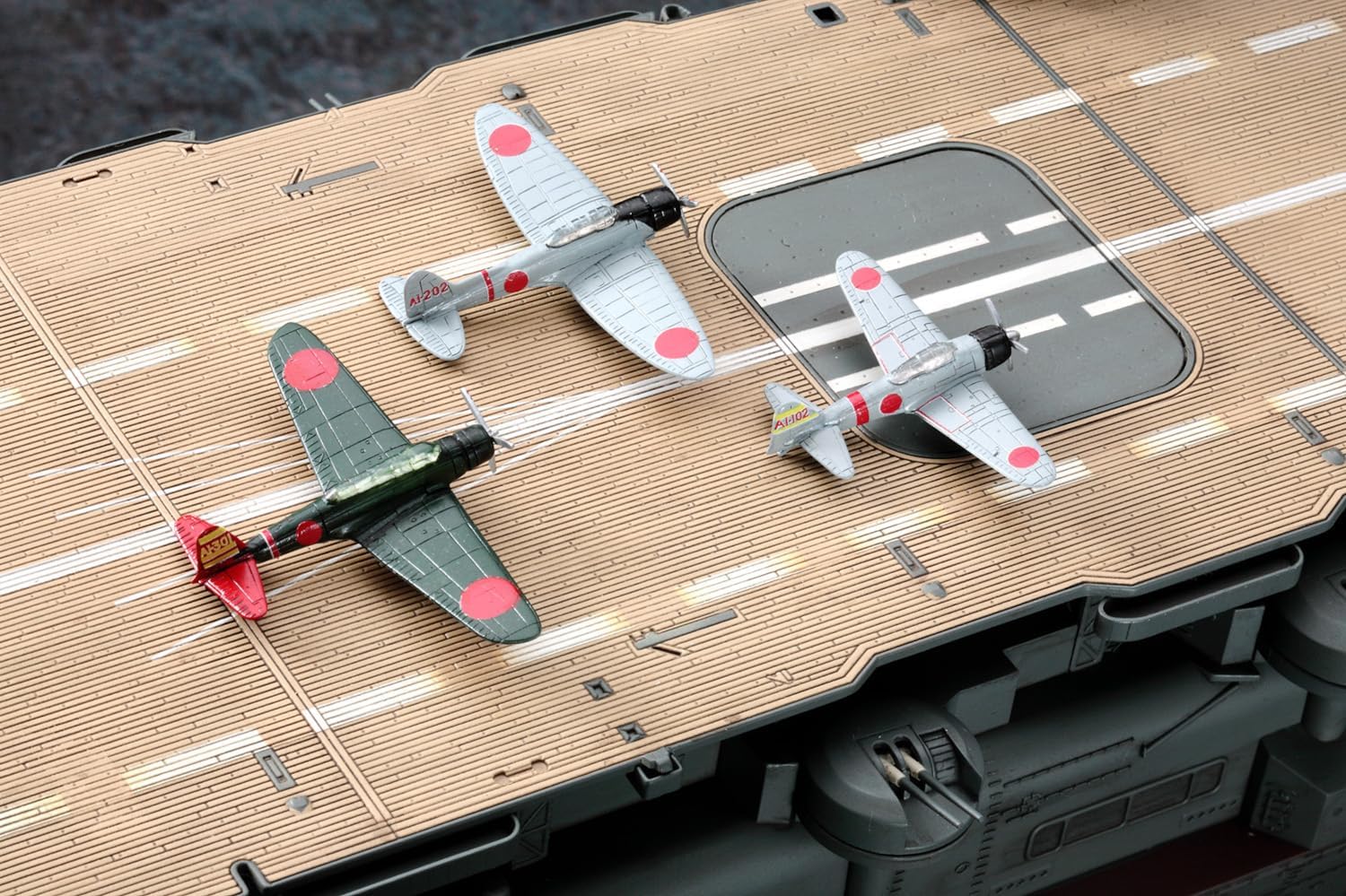 Hasegawa 640124-1/350 JIN Akagi, Pearl Harbour - 1:350 Scale