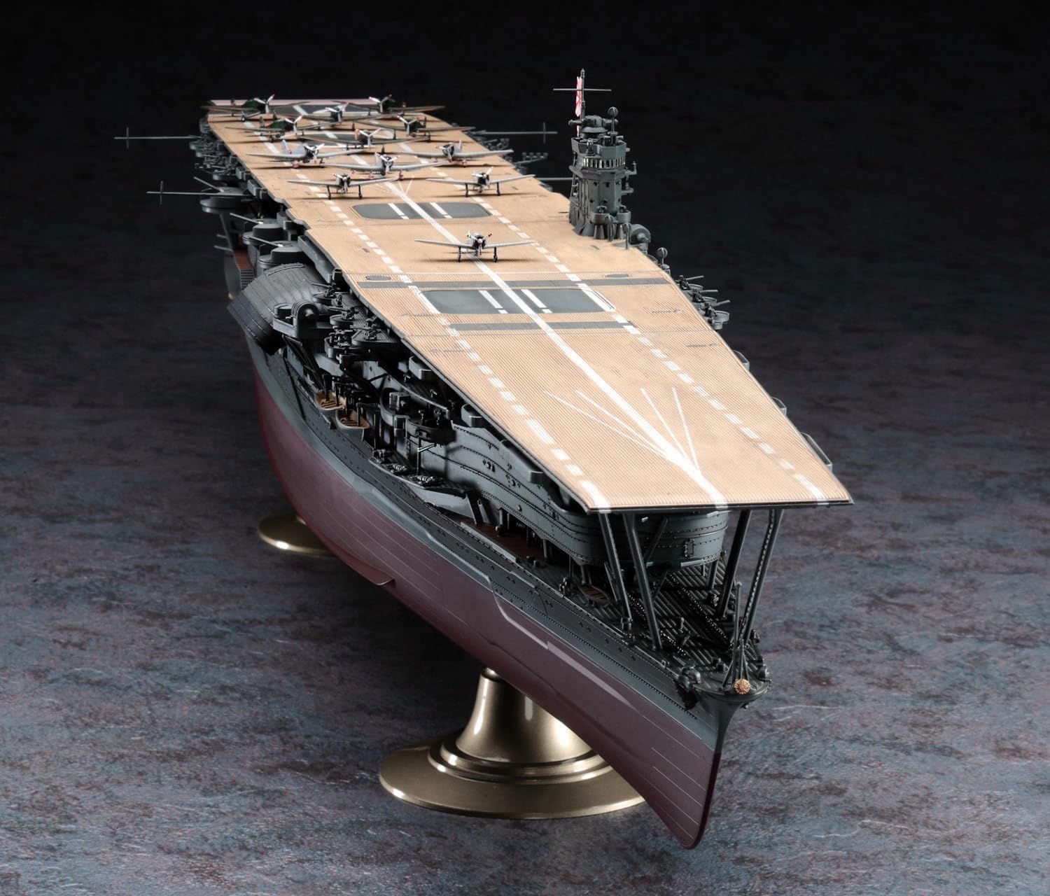 Hasegawa 640124-1/350 JIN Akagi, Pearl Harbour - 1:350 Scale