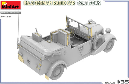 MiniArt - 1/35 Kfz.2 German Radio Car Type 170vk